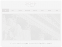 Tablet Screenshot of ccclawoffices.com